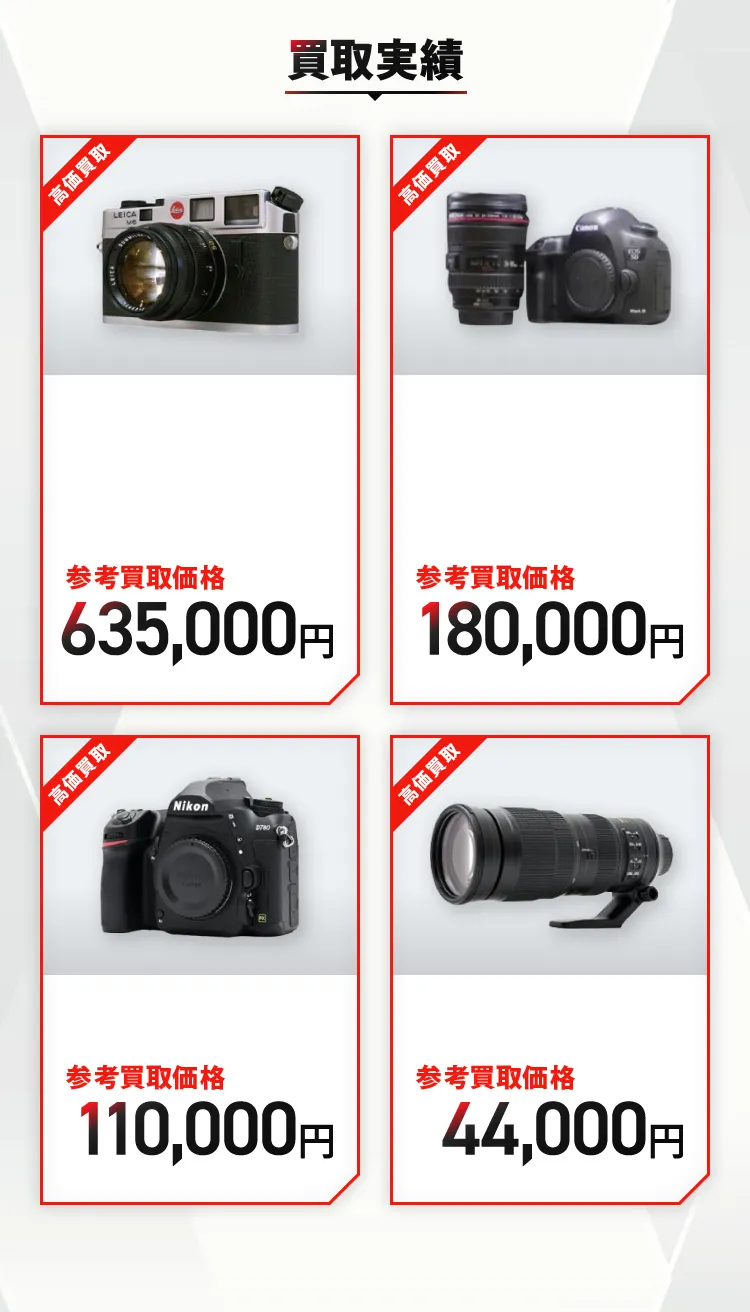 買取実績